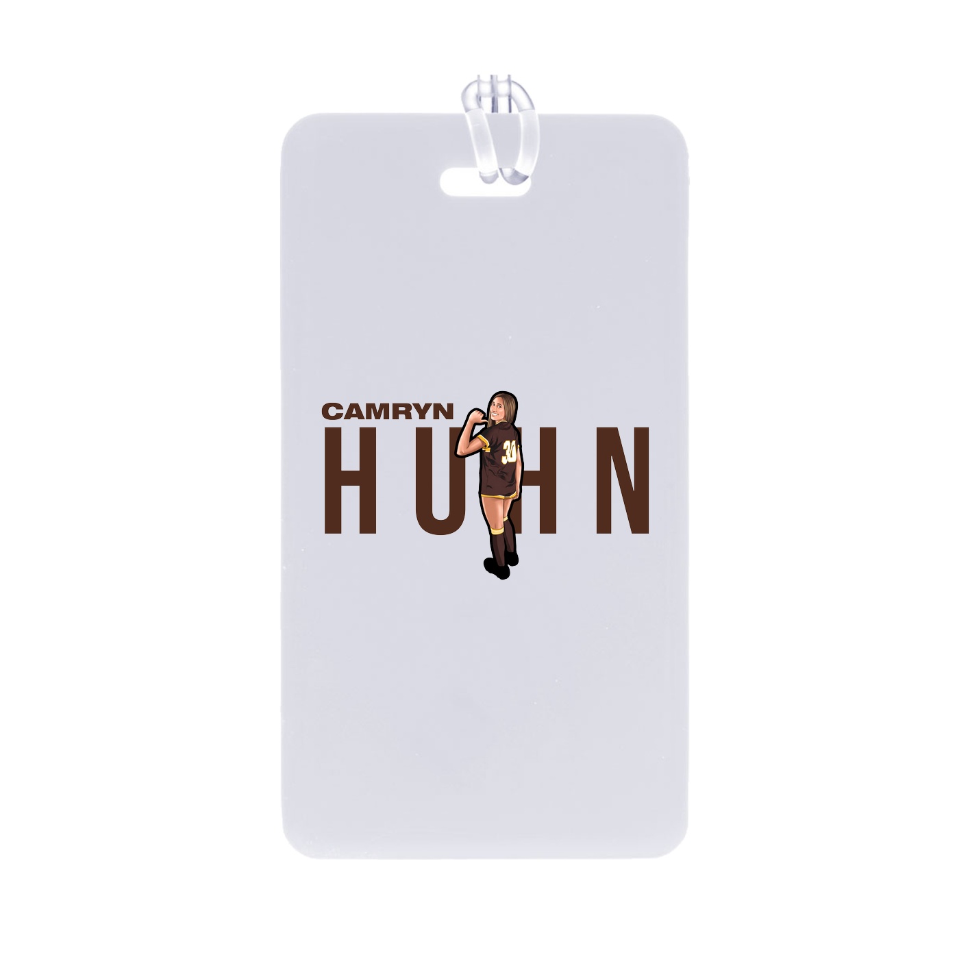 Bag Tag — Player Name in Classic
