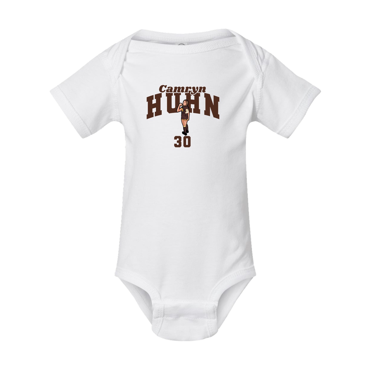 Baby Onesie — Signature Arch in White