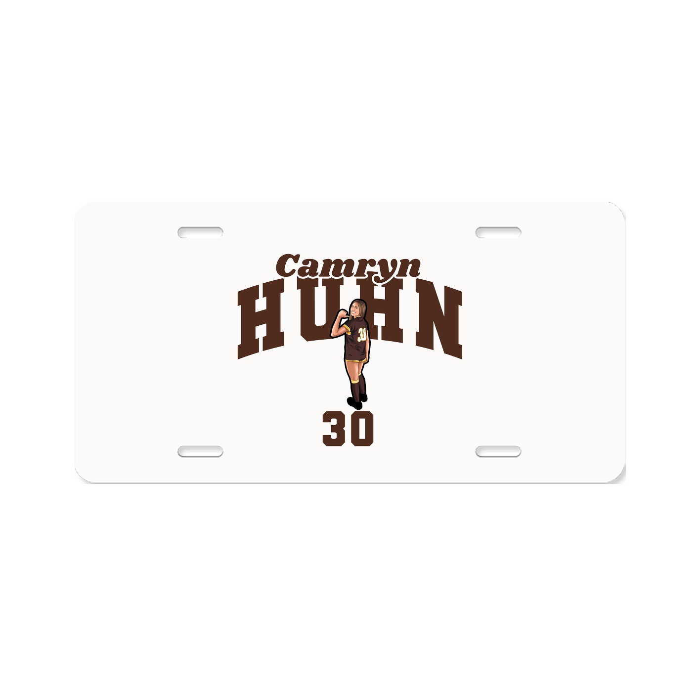License Plate — Signature Arch in Classic