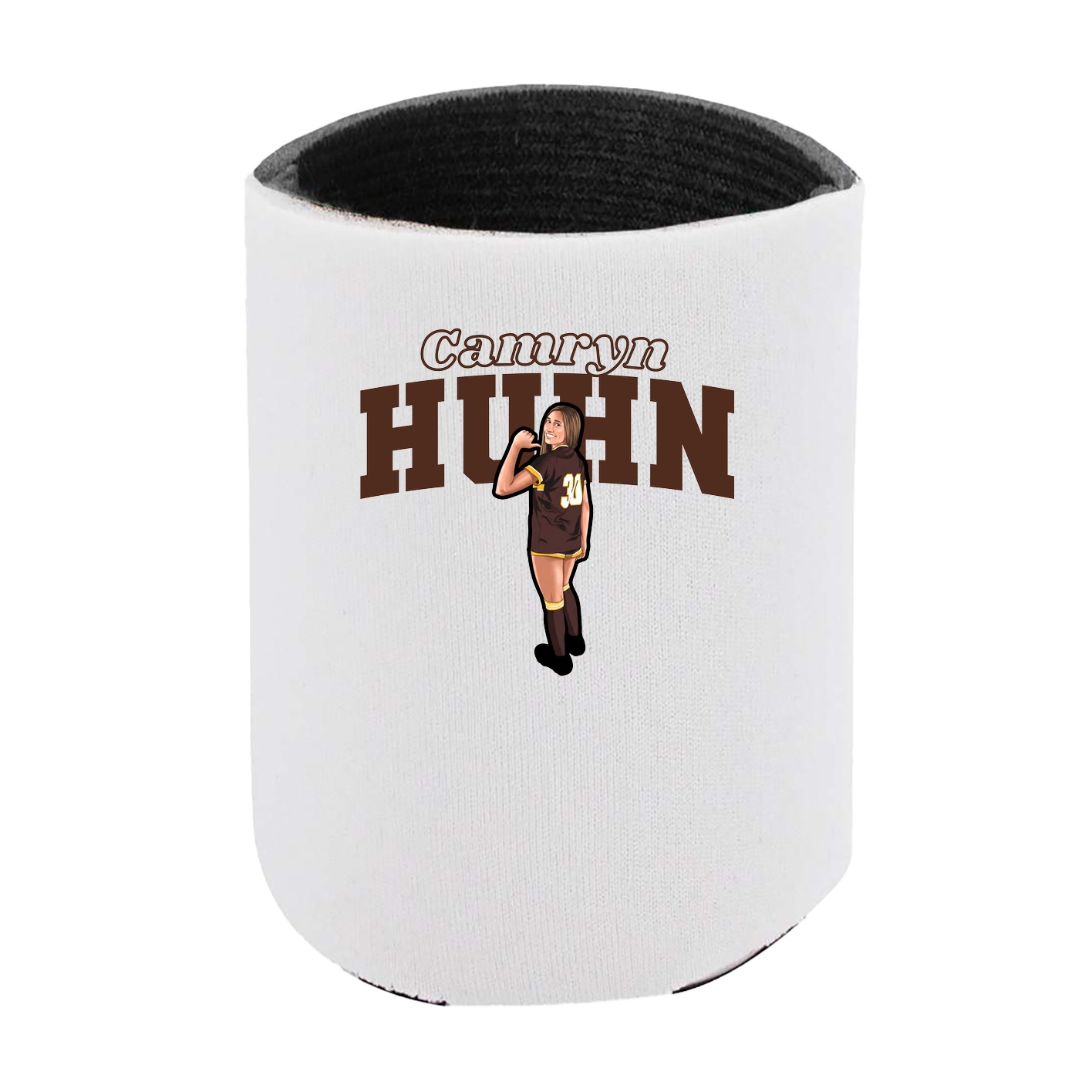 Can Holder — Name Arch in White