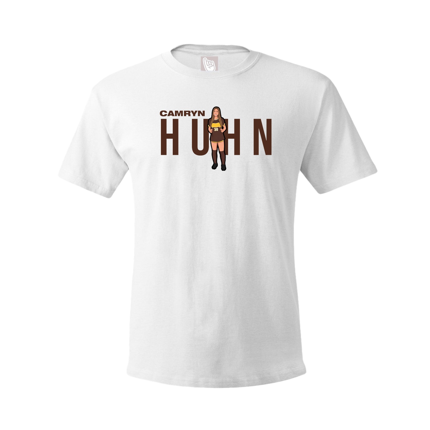 Tee — Player Name in White
