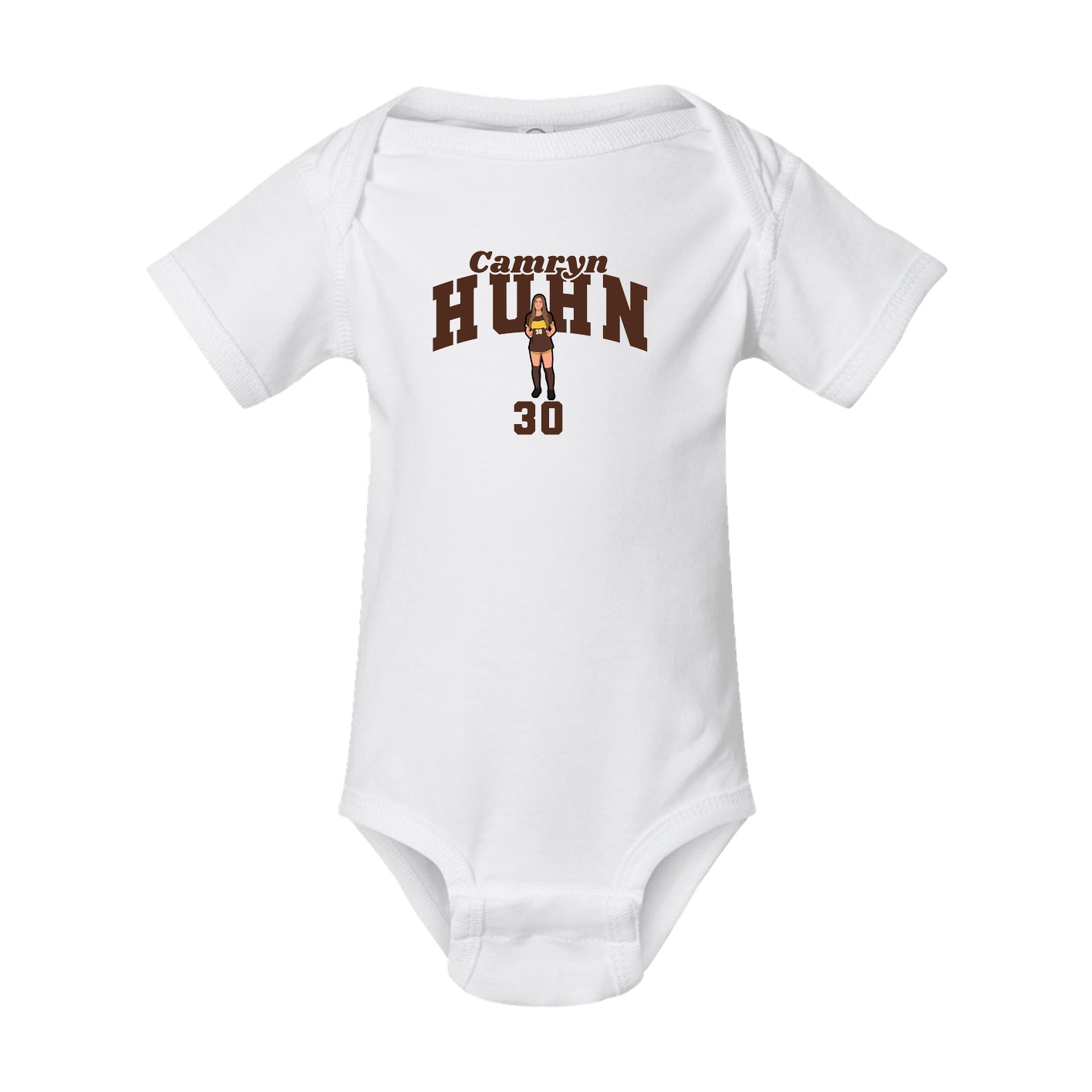 Baby Onesie — Signature Arch in White