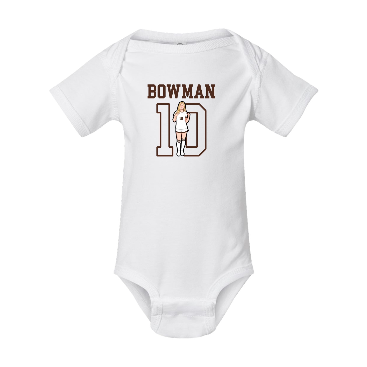 Baby Onesie — Shirsey in White