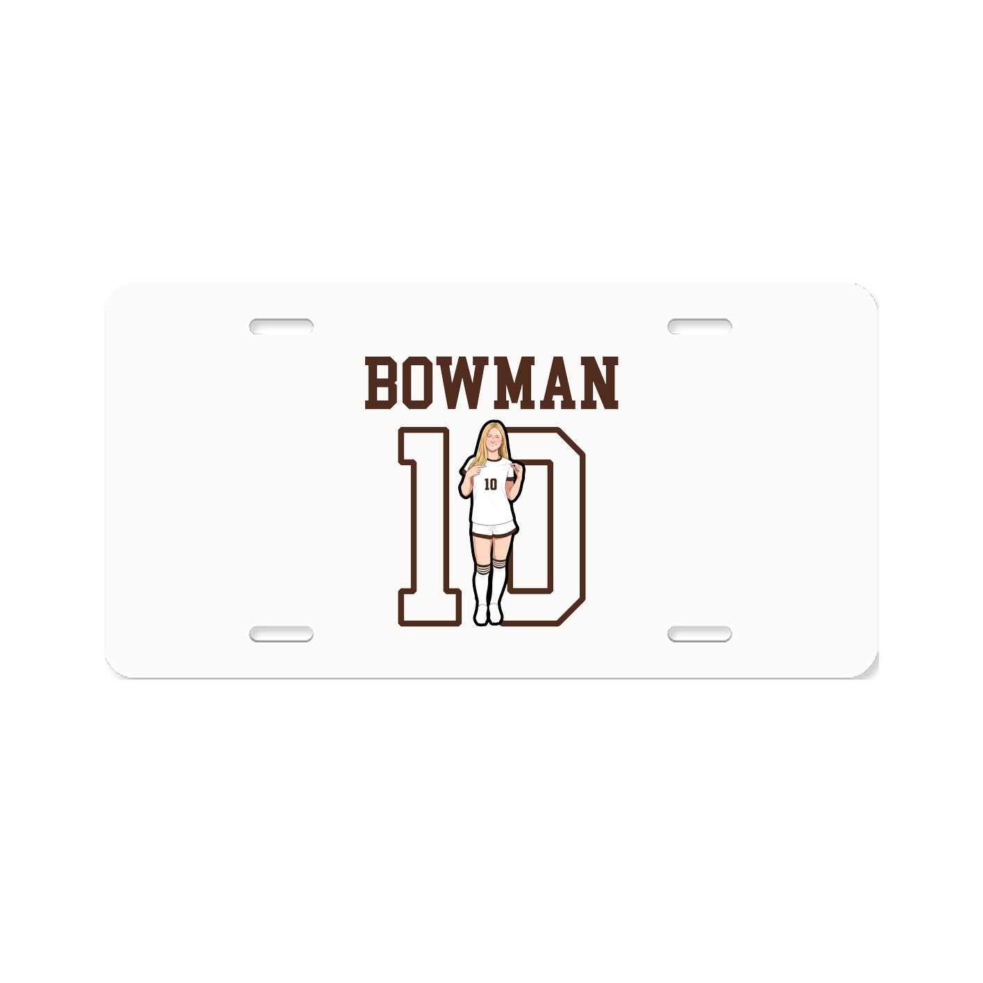 License Plate — Shirsey in Classic