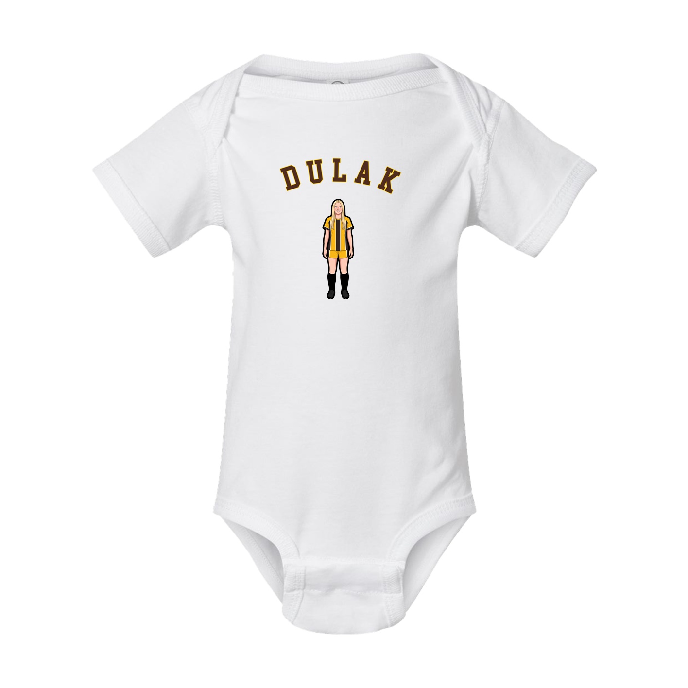 Baby Onesie — Shirsey Arch in White