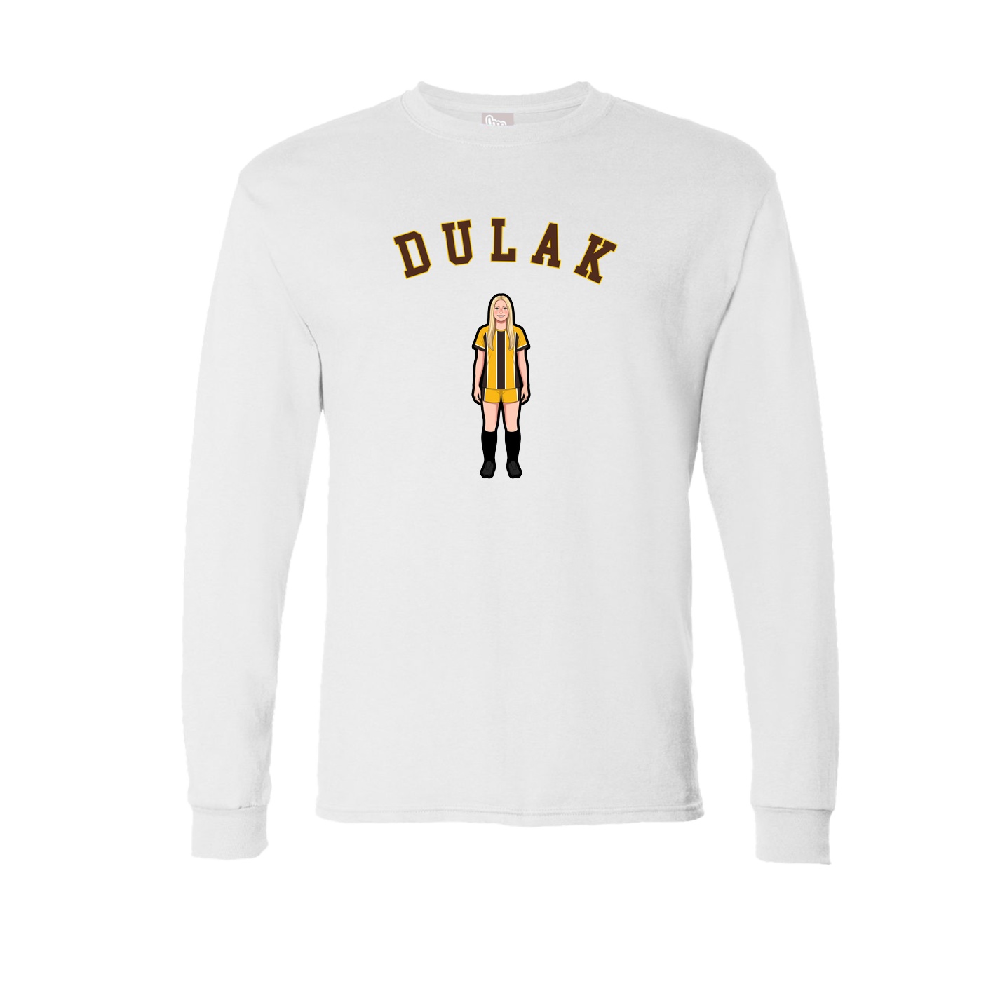Long Sleeve Tee — Shirsey Arch in White