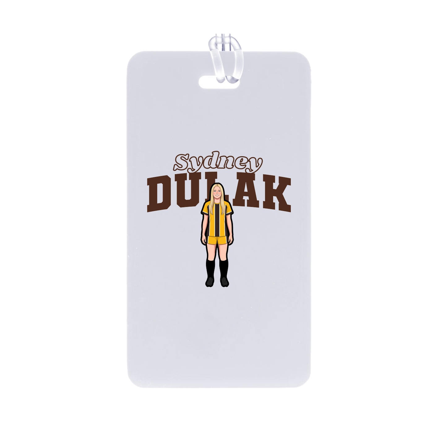 Bag Tag — Name Arch in Classic
