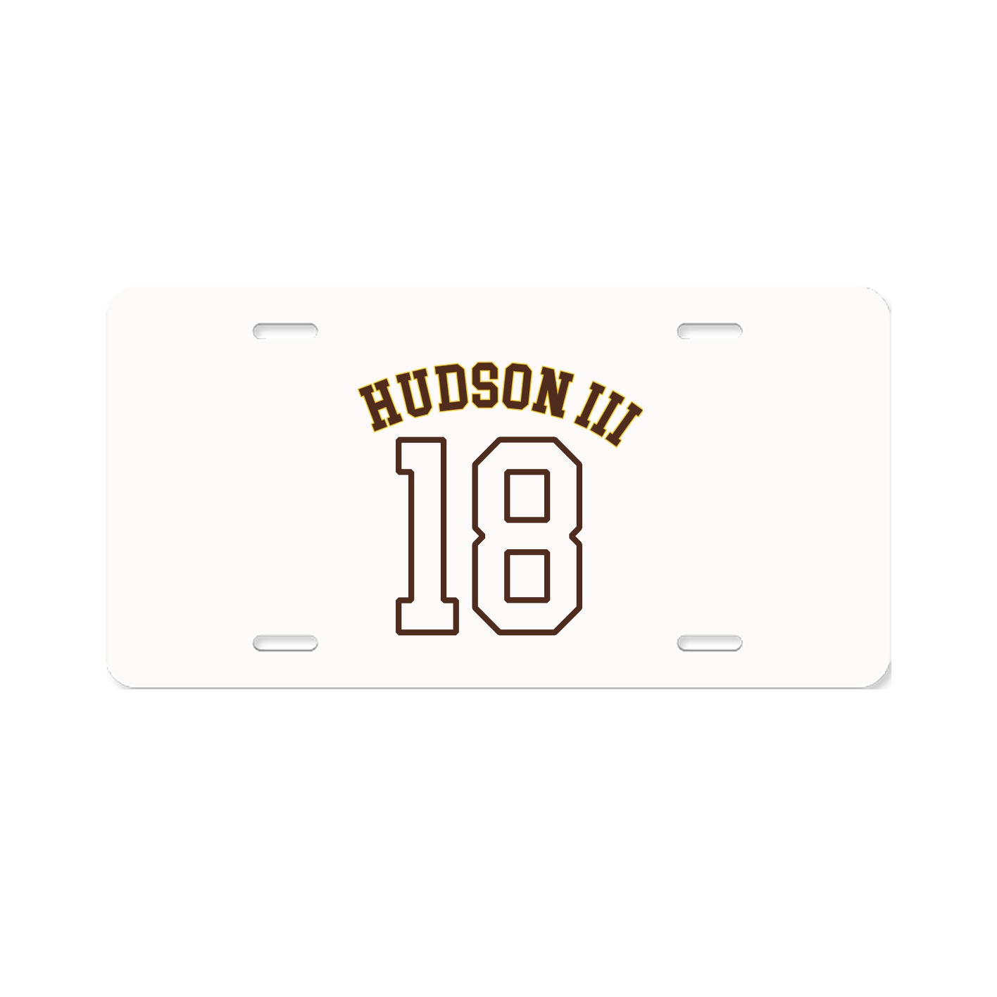 License Plate — Shirsey Arch in Classic