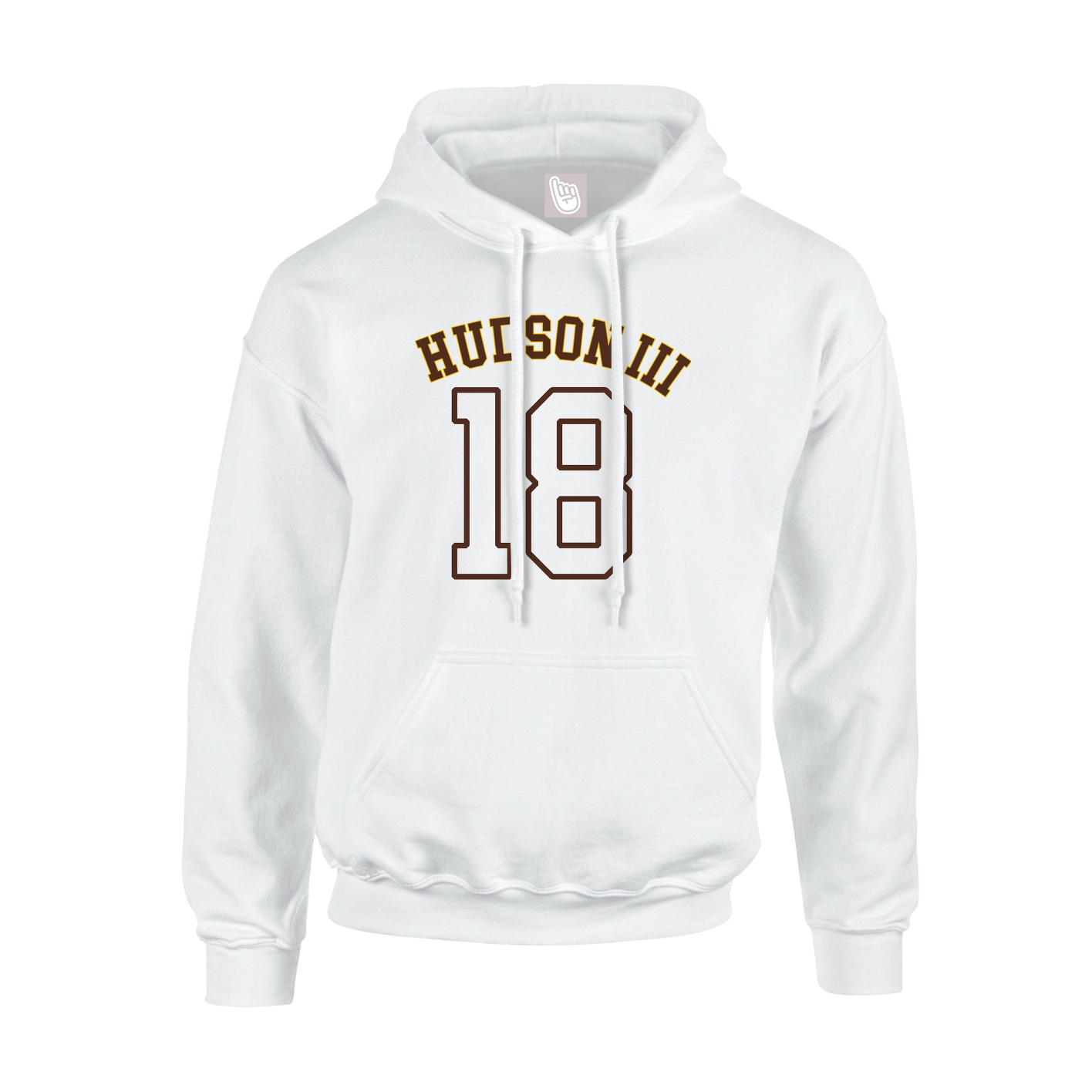 Hoodie — Shirsey Arch in White