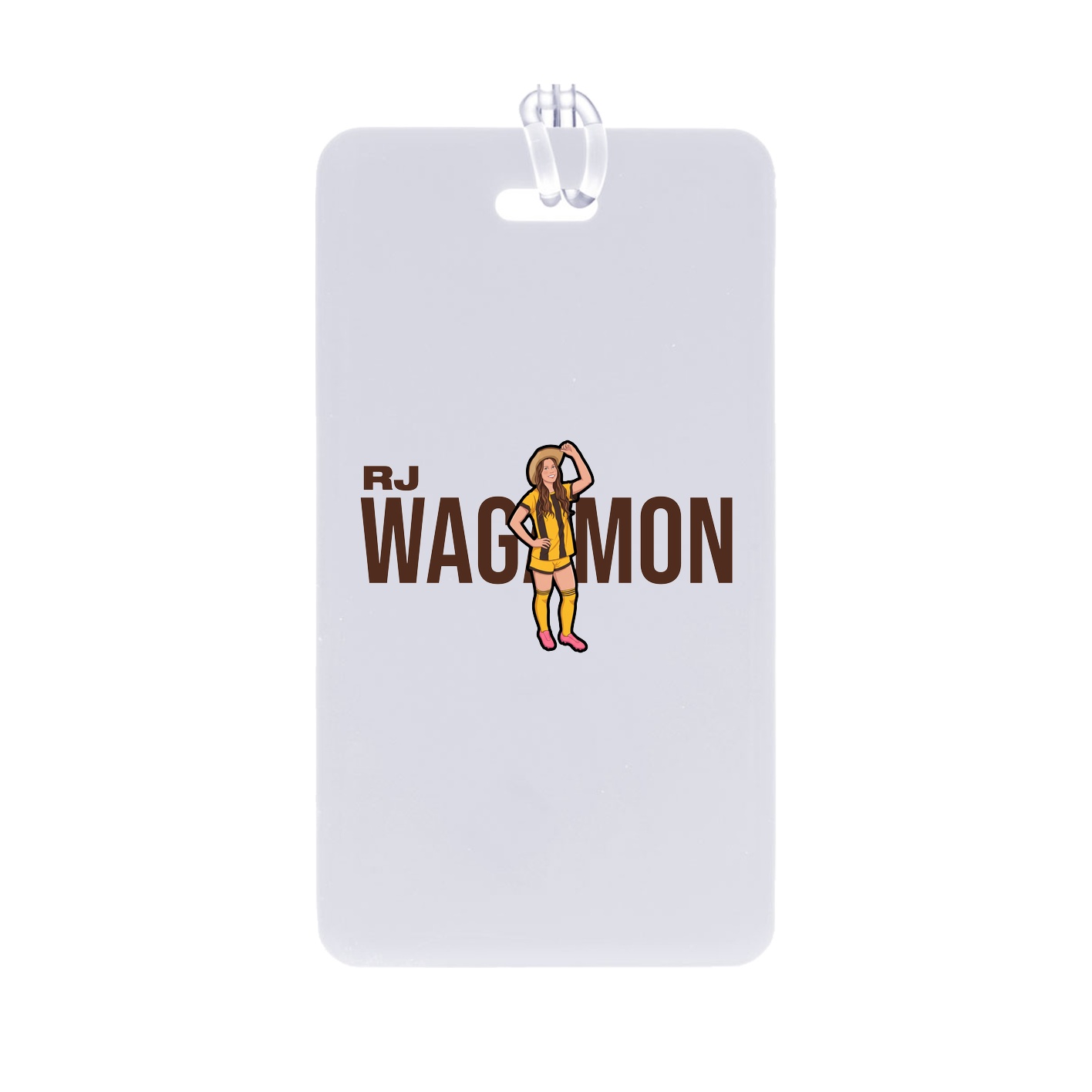 Bag Tag — Player Name in Classic