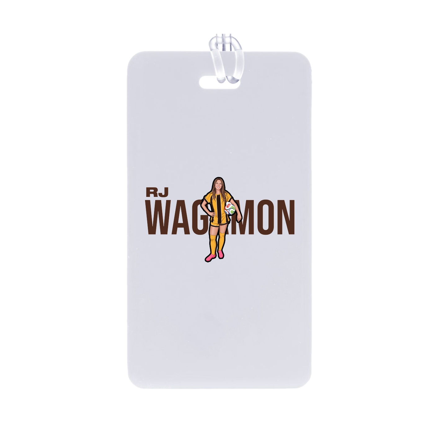 Bag Tag — Player Name in Classic