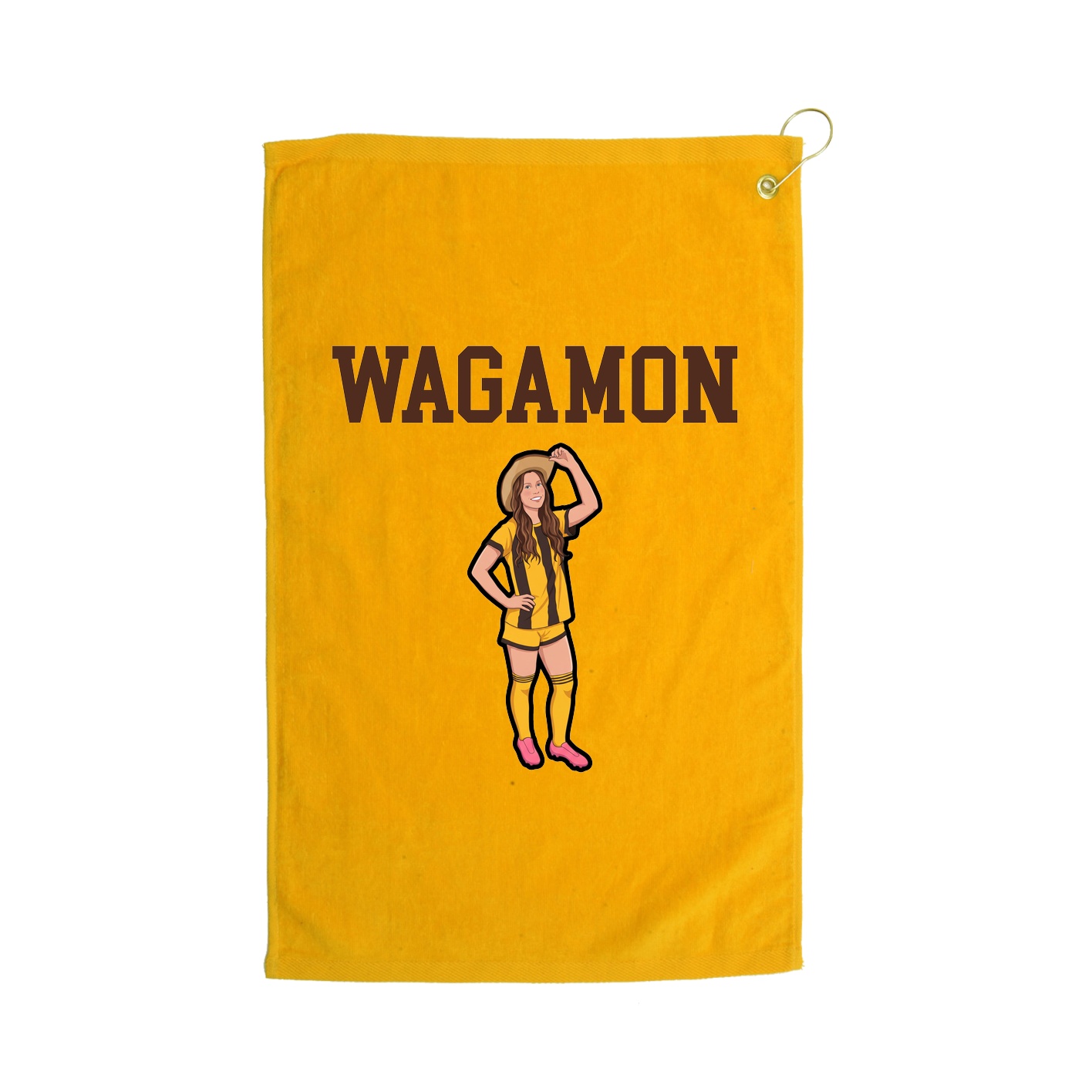 Golf Towel — Shirsey in Gold