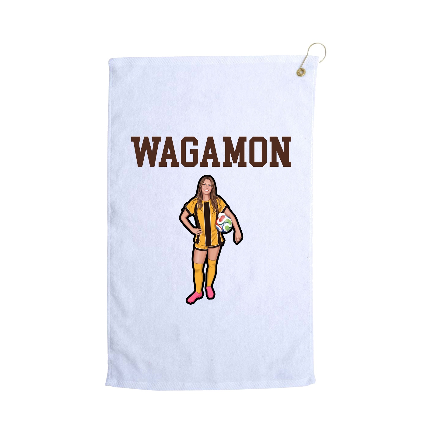 Golf Towel — Shirsey in White
