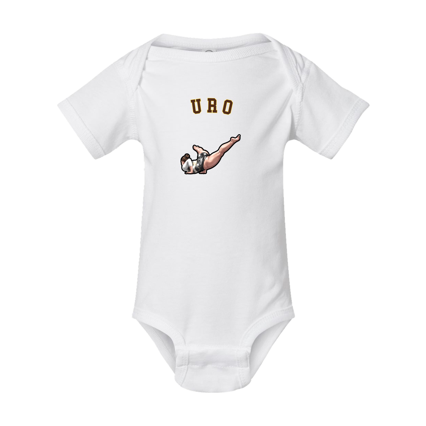Baby Onesie — Shirsey Arch in White