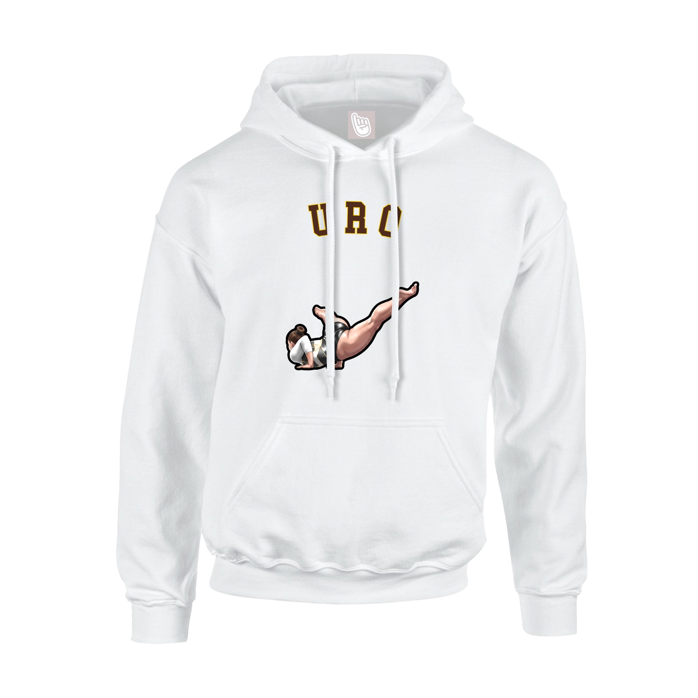 Hoodie — Shirsey Arch in White