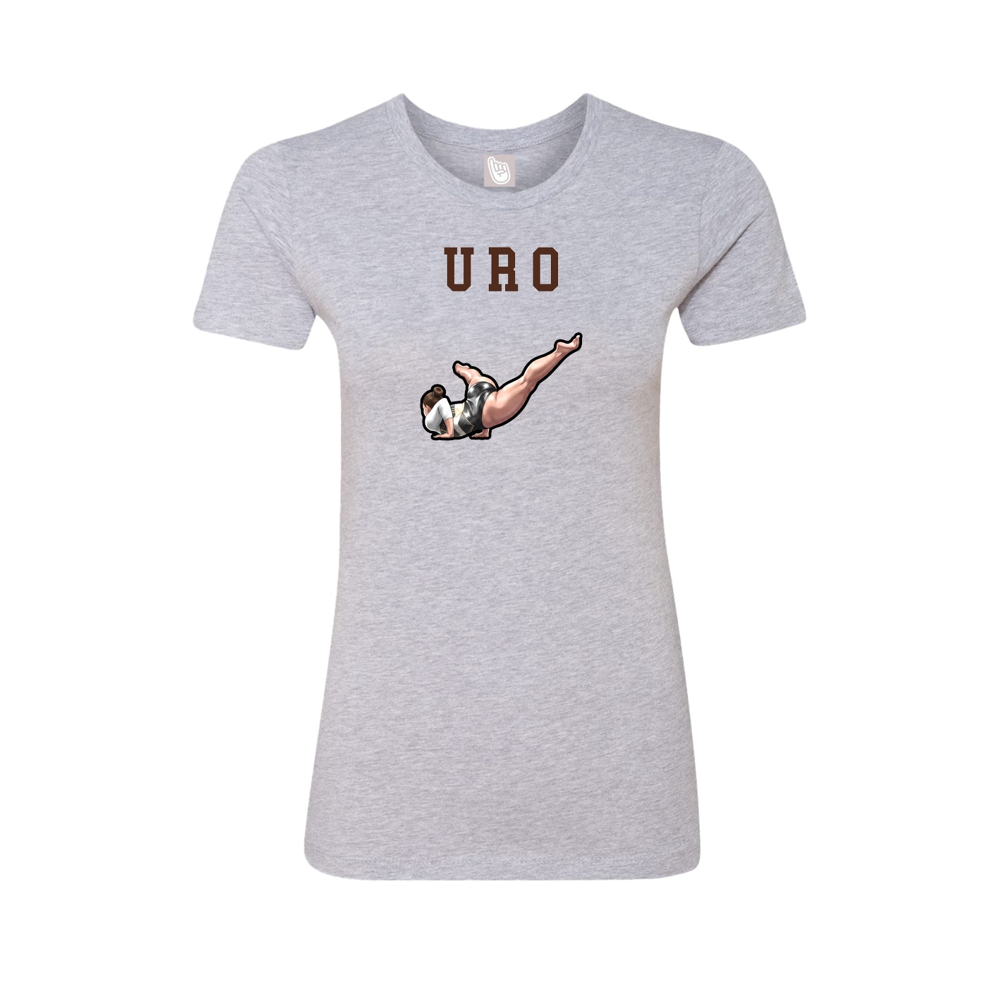 Fitted Women's Tee — Shirsey in Grey