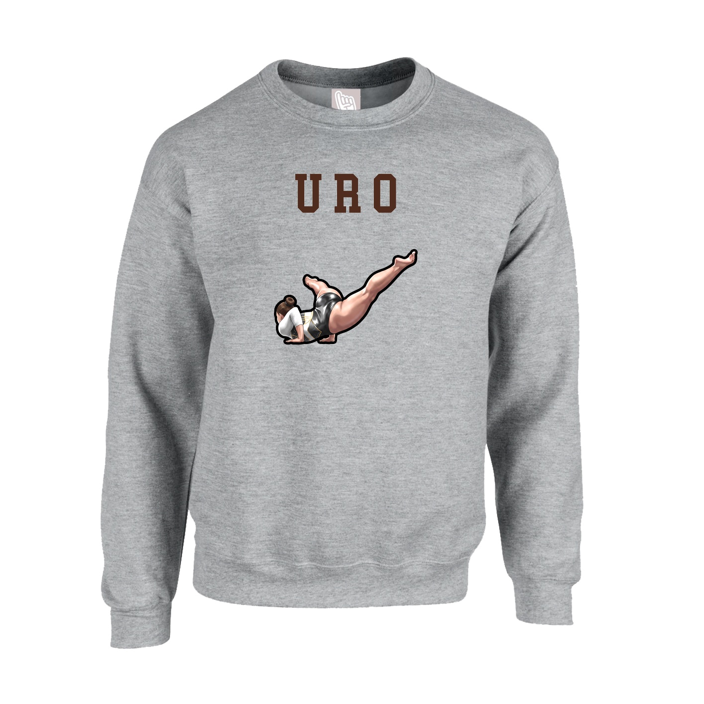 Fleece Crew — Shirsey in Grey