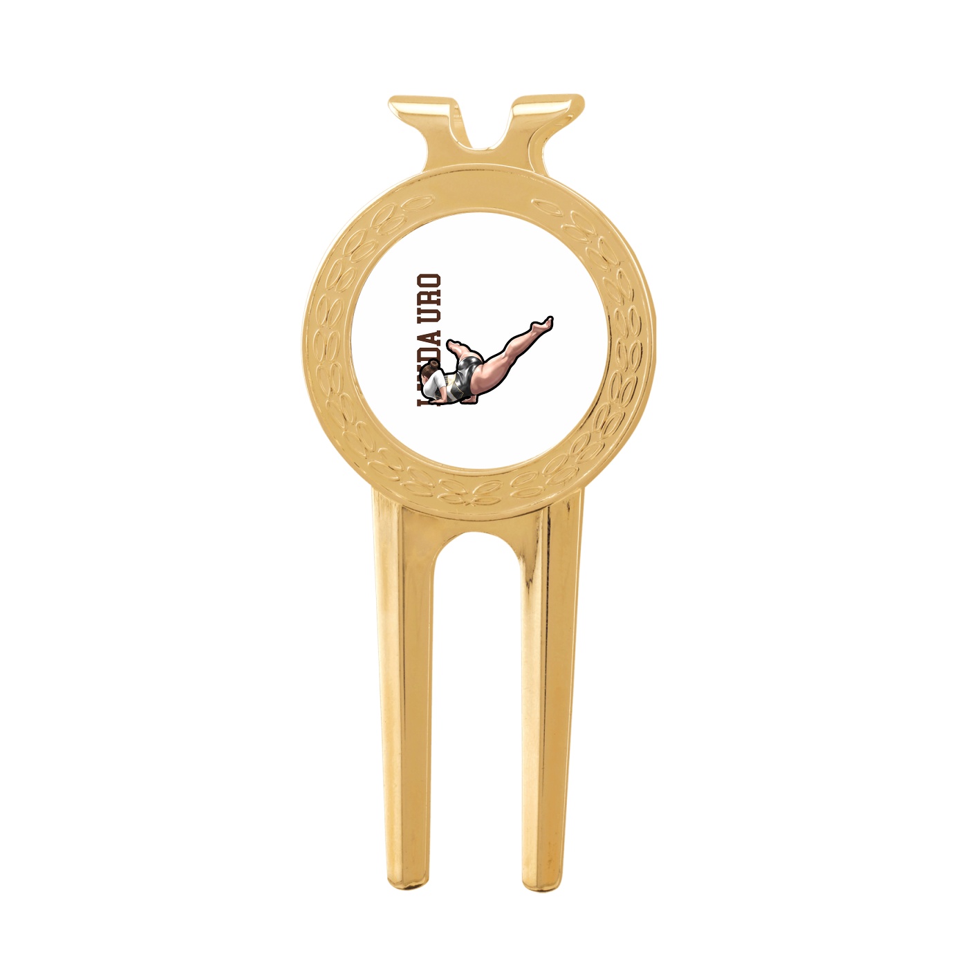 Divot Tool with Ball Marker — Name Vertical in Classic