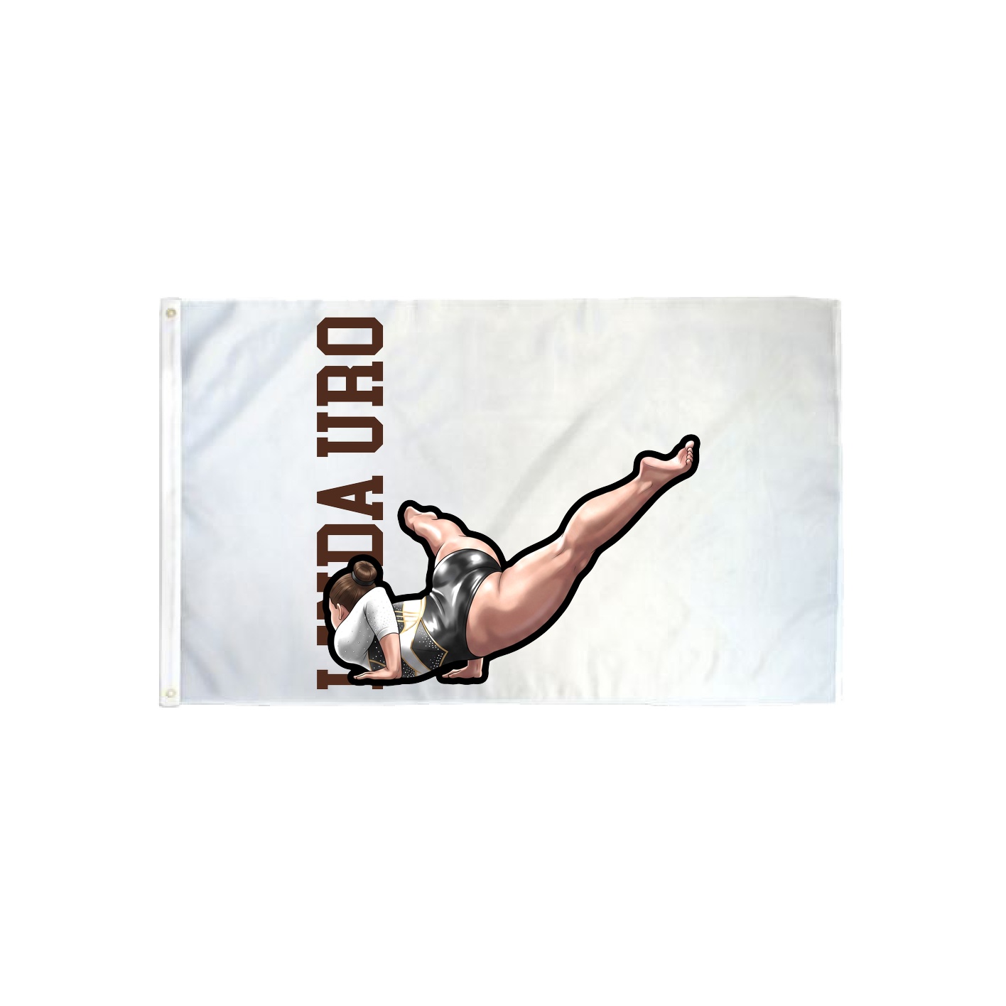 3x5 Flag — Name Vertical in Classic
