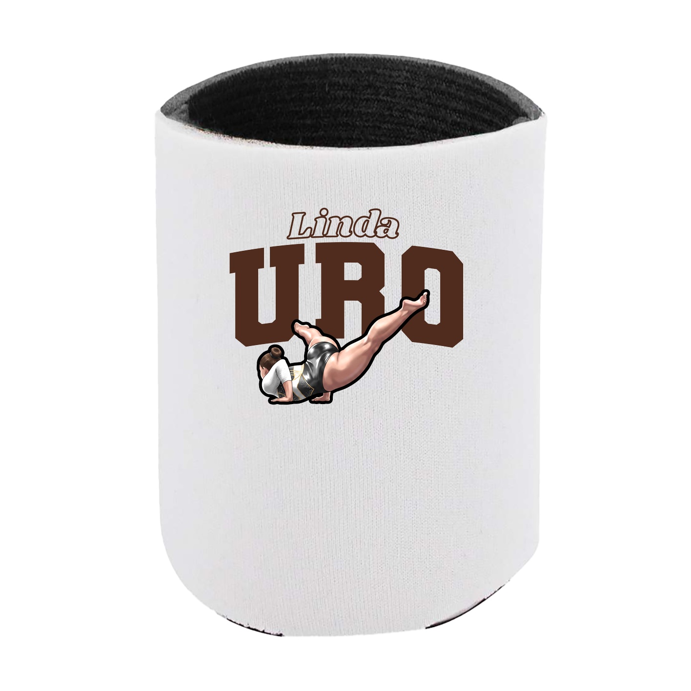 Can Holder — Name Arch in White