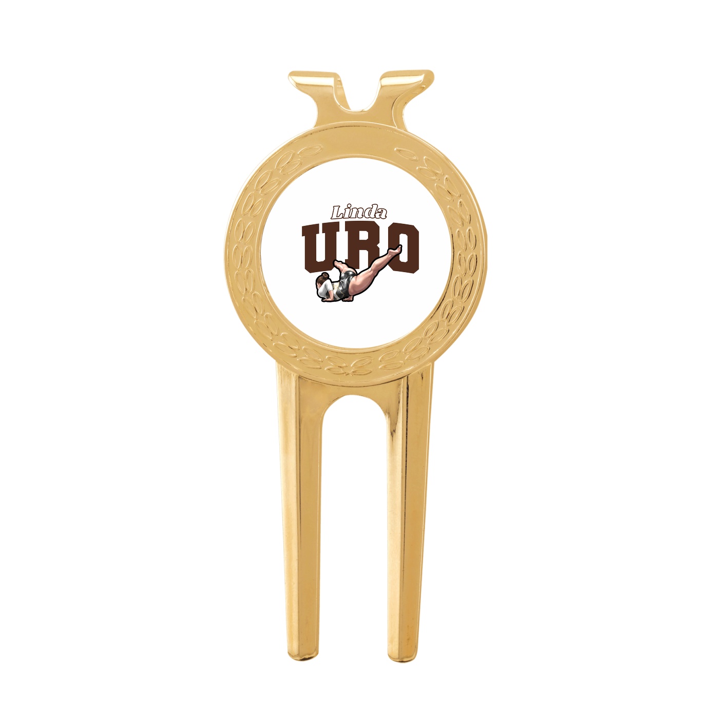 Divot Tool with Ball Marker — Name Arch in Classic