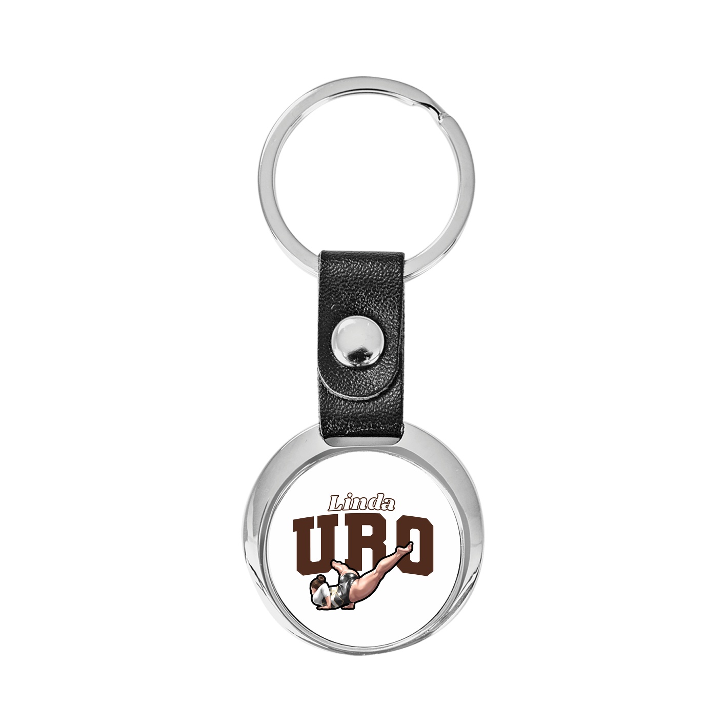 Key Chain — Name Arch in Classic