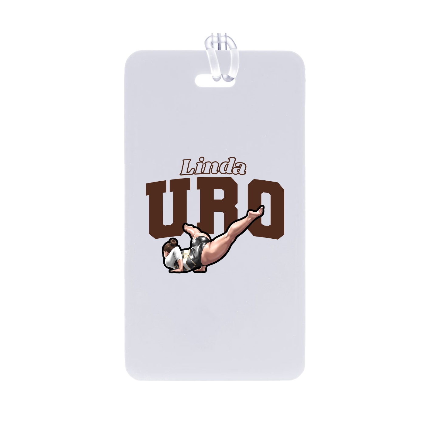 Bag Tag — Name Arch in Classic