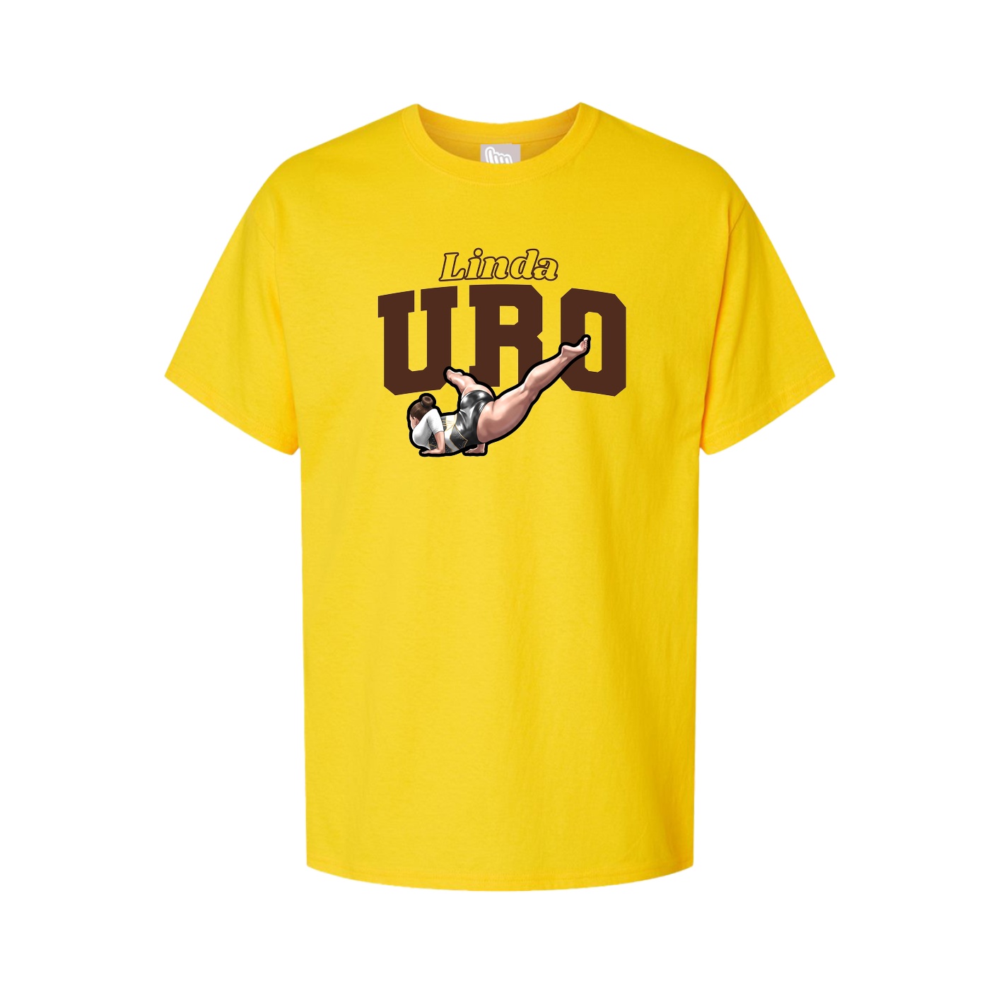 Tee — Name Arch in Gold