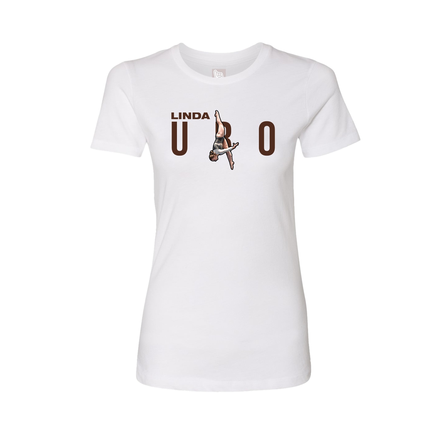 Womens Tee — Player Name in White