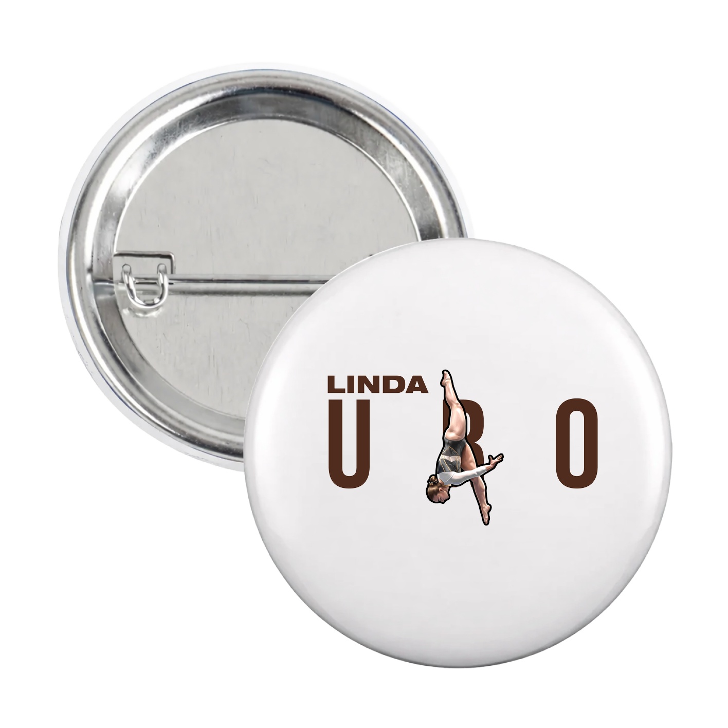 Game Day Button — Player Name in White
