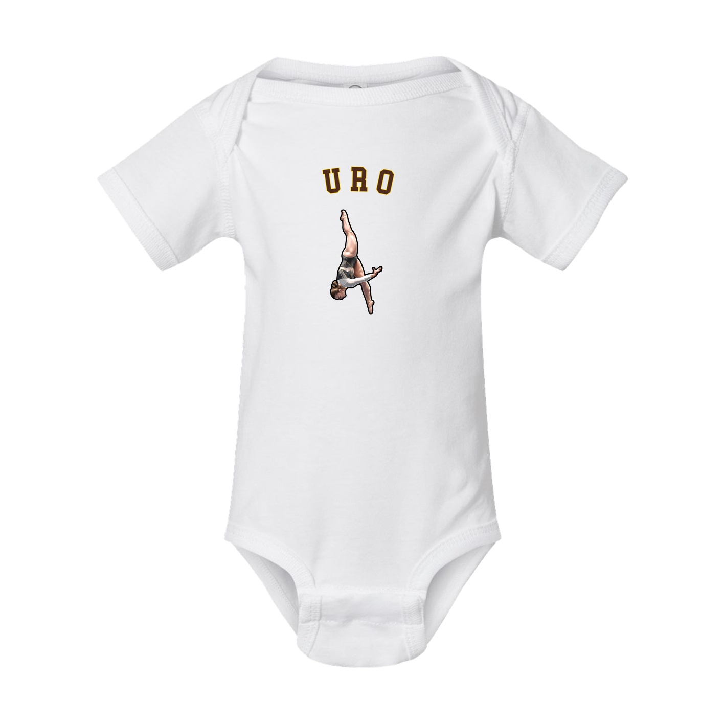 Baby Onesie — Shirsey Arch in White