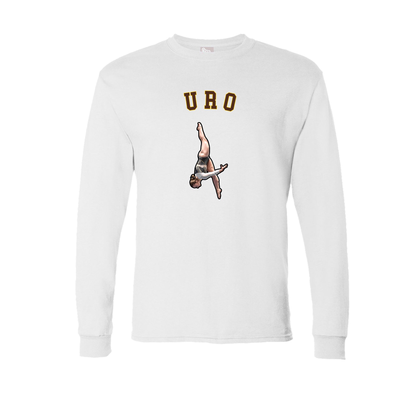 Long Sleeve Tee — Shirsey Arch in White