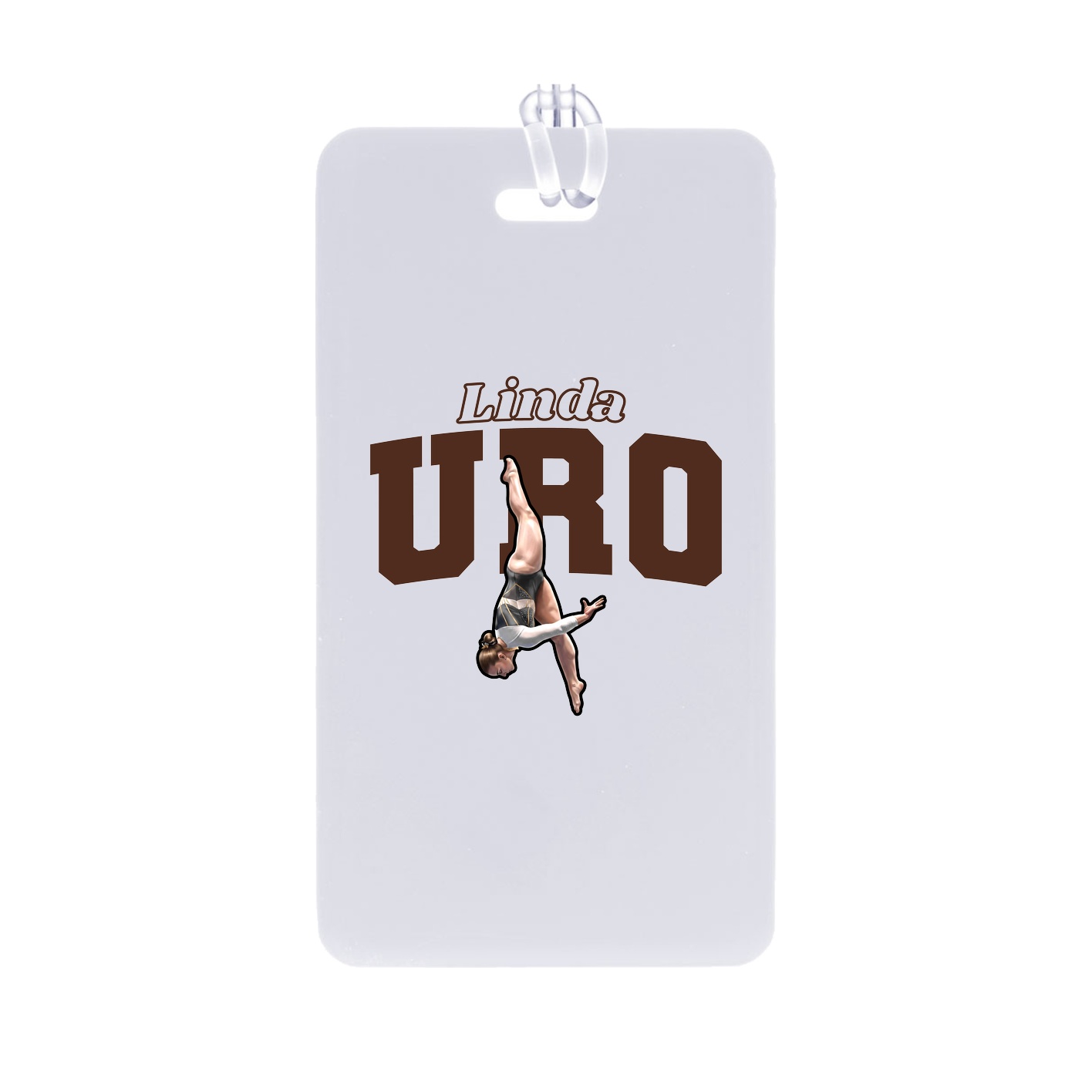 Bag Tag — Name Arch in Classic