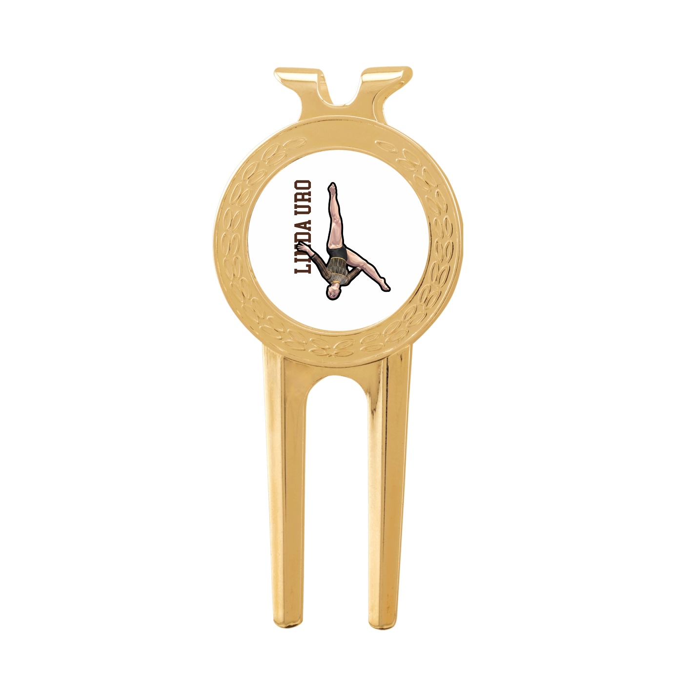 Divot Tool with Ball Marker — Name Vertical in Classic