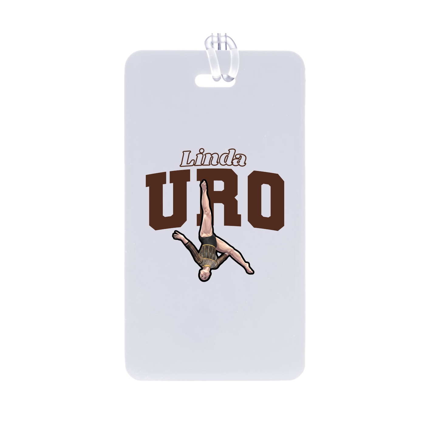 Bag Tag — Name Arch in Classic