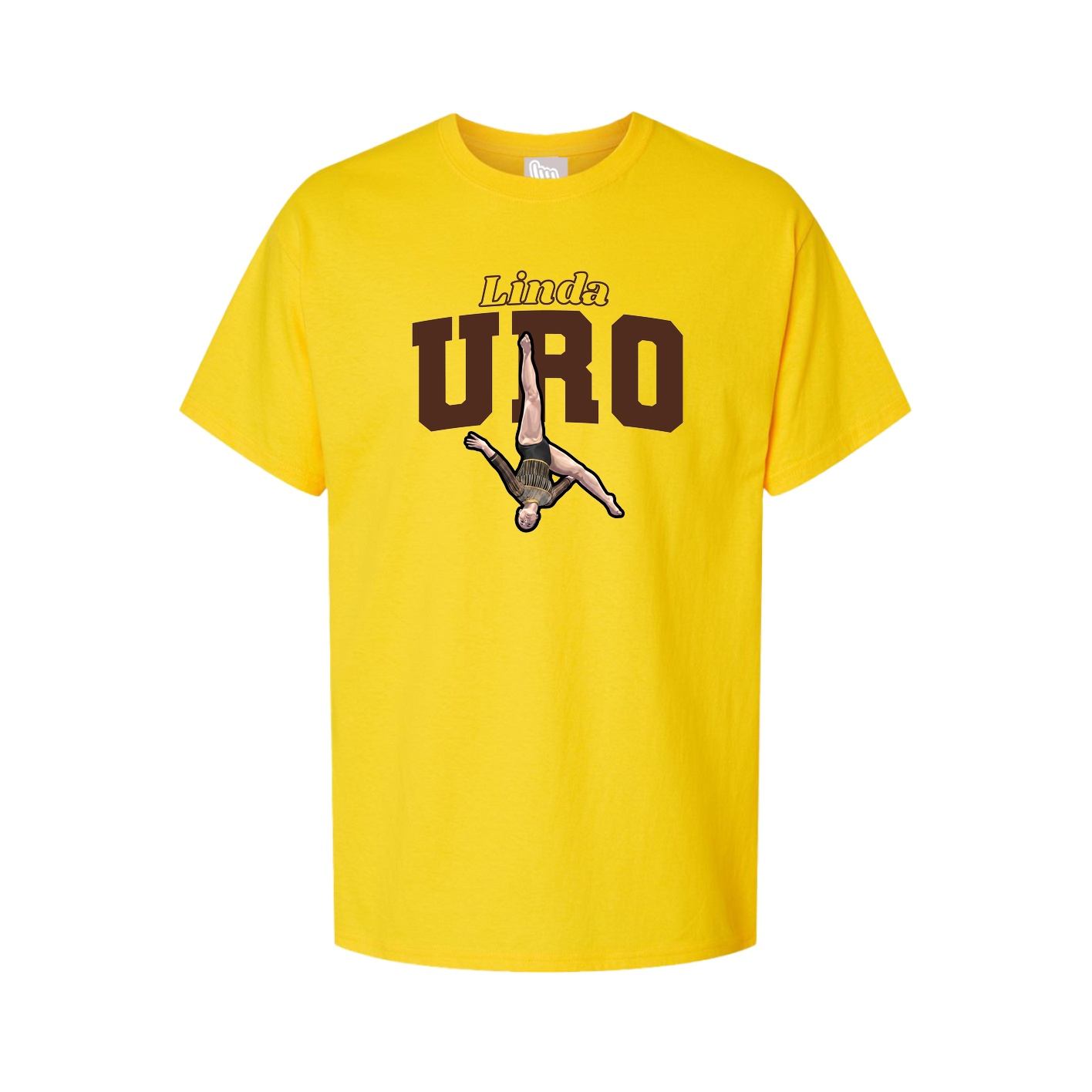 Tee — Name Arch in Gold