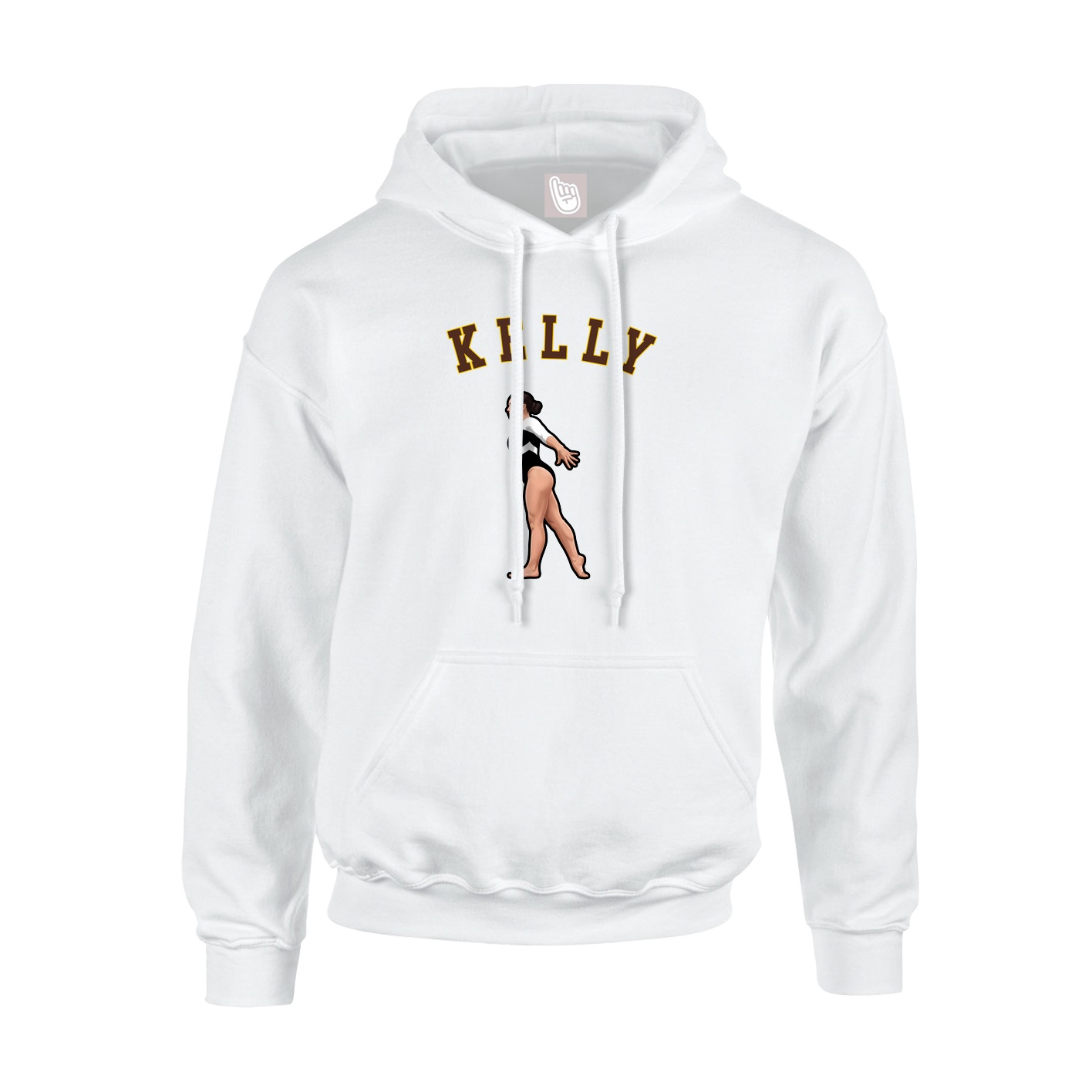 Hoodie — Shirsey Arch in White