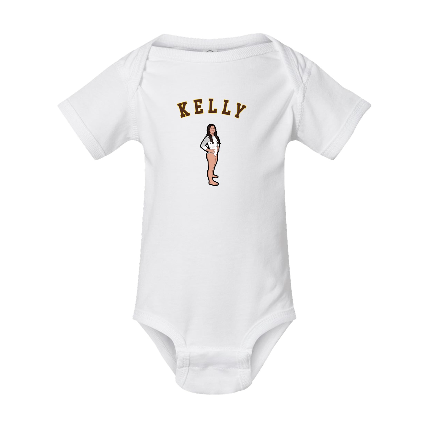 Baby Onesie — Shirsey Arch in White