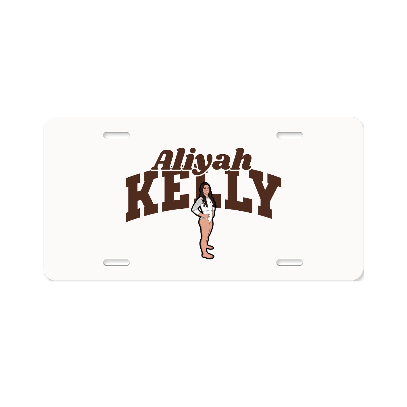 License Plate — Signature Arch in Classic