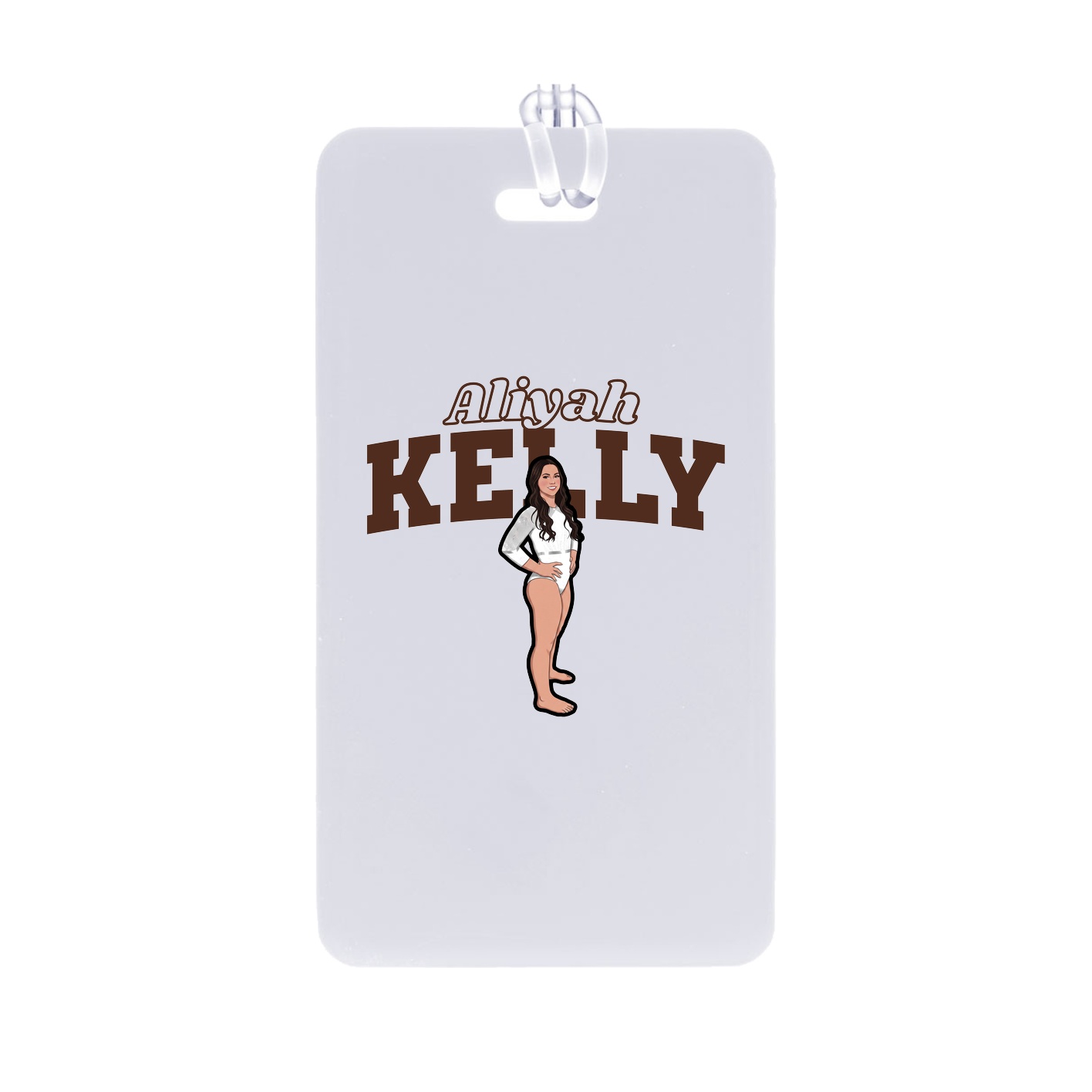 Bag Tag — Name Arch in Classic