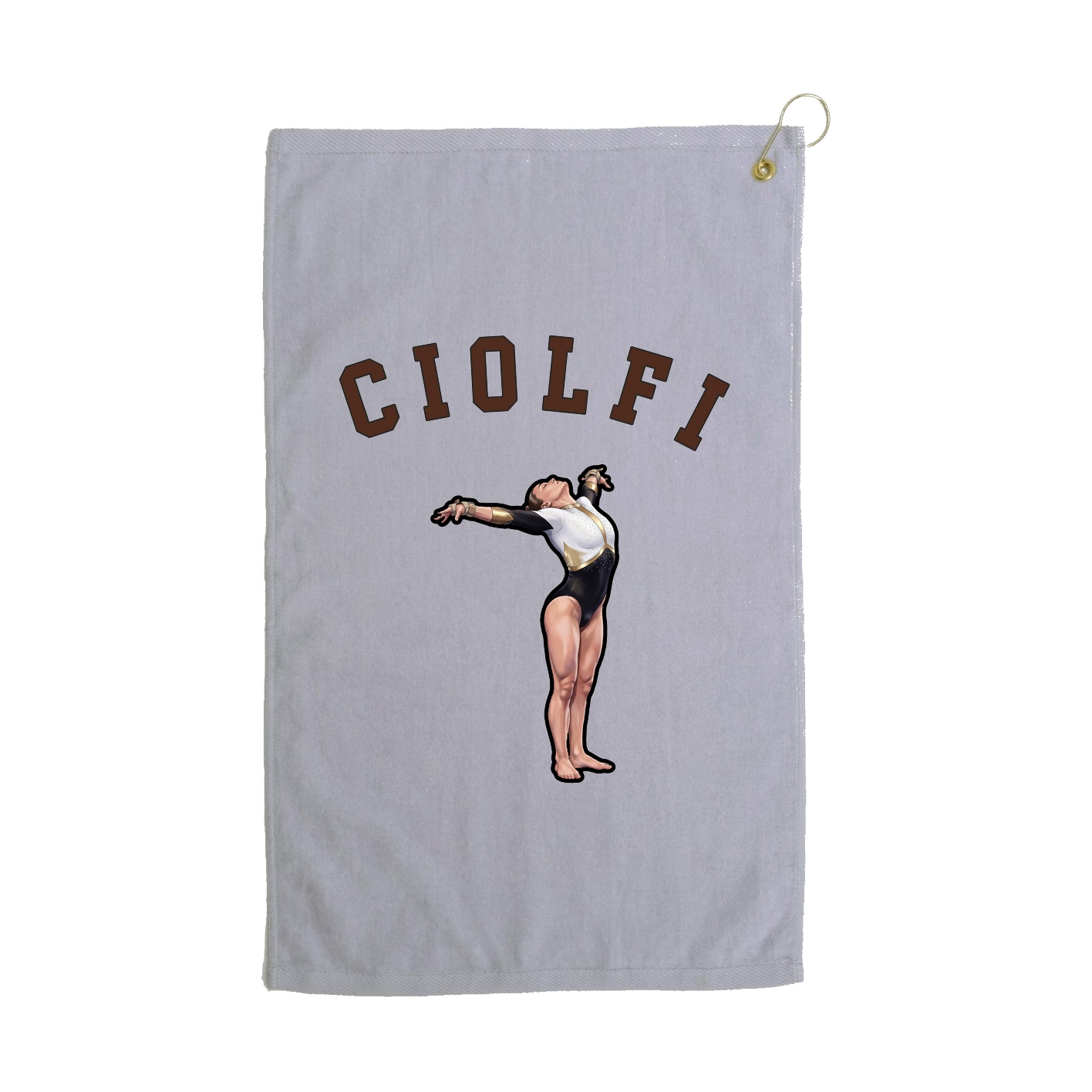 Golf Towel — Shirsey Arch in Grey