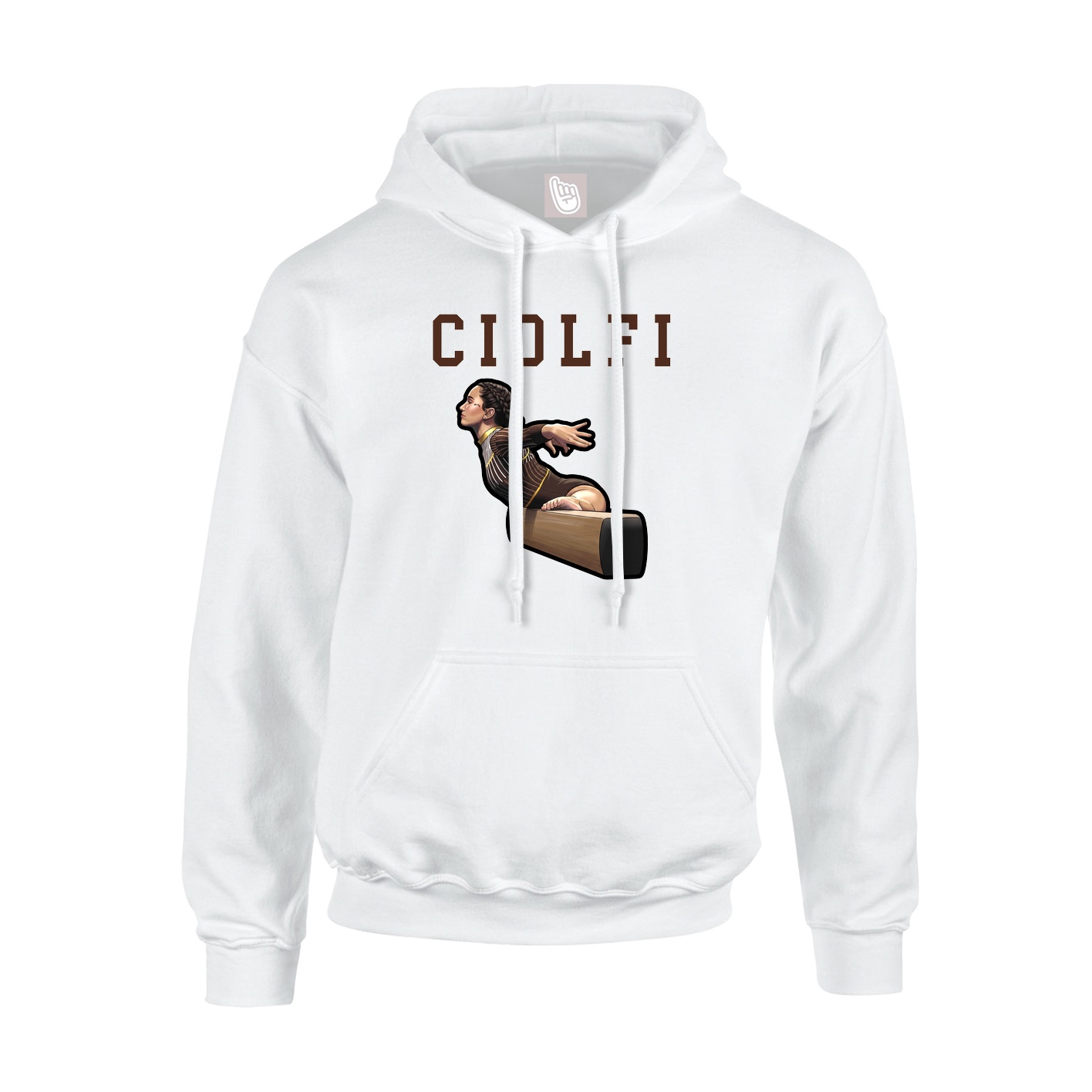 Youth Hoodie — Shirsey in White