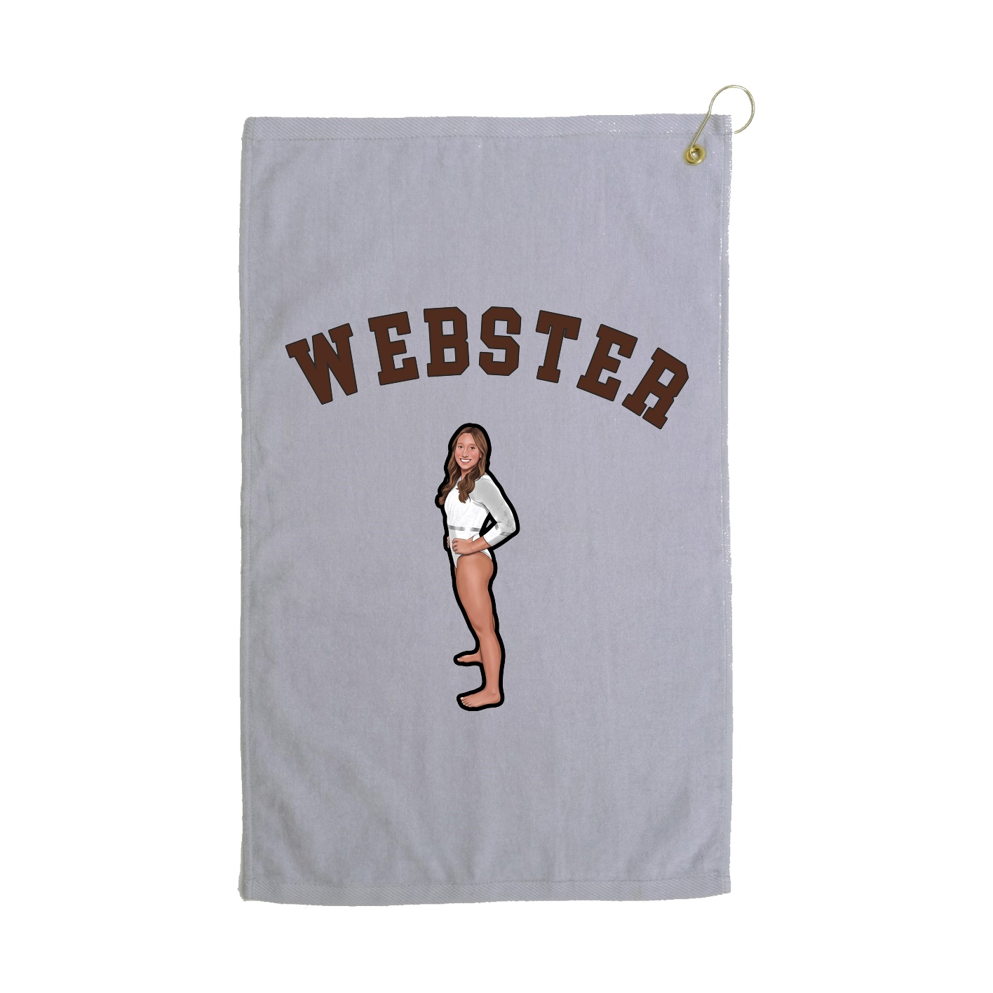 Golf Towel — Shirsey Arch in Grey