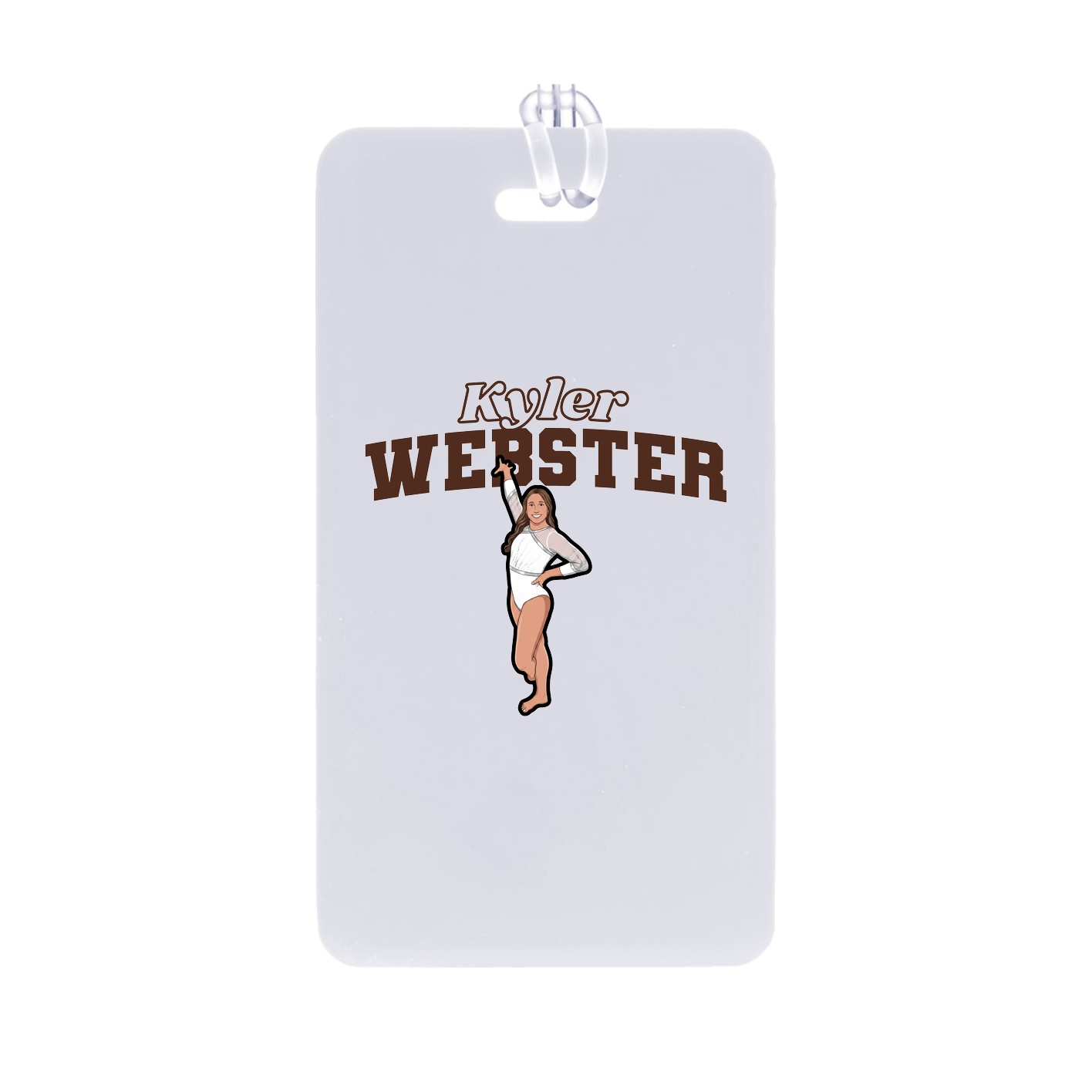 Bag Tag — Name Arch in Classic