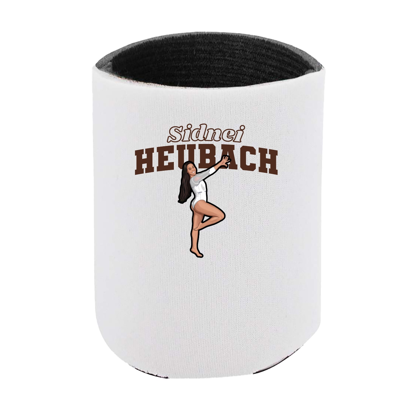 Can Holder — Name Arch in White