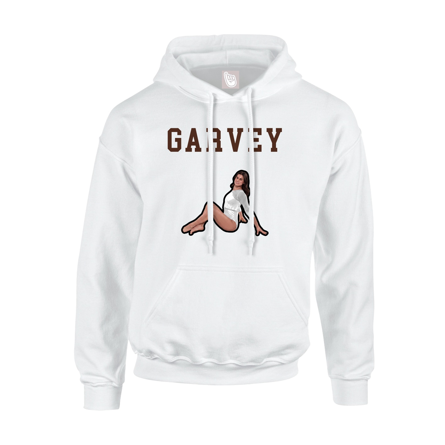 Hoodie — Shirsey in White