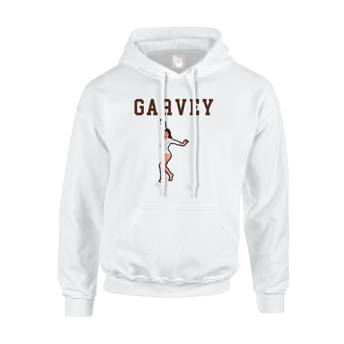 Youth Hoodie — Shirsey in White