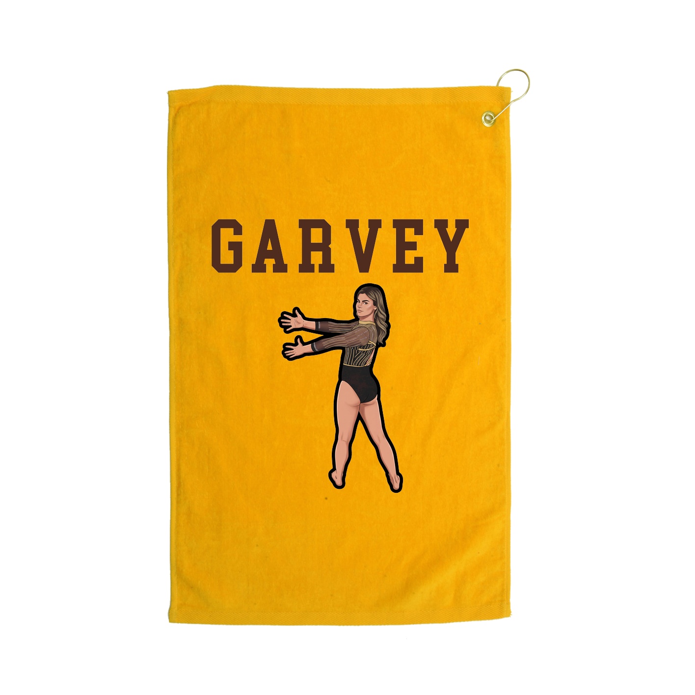 Golf Towel — Shirsey in Gold