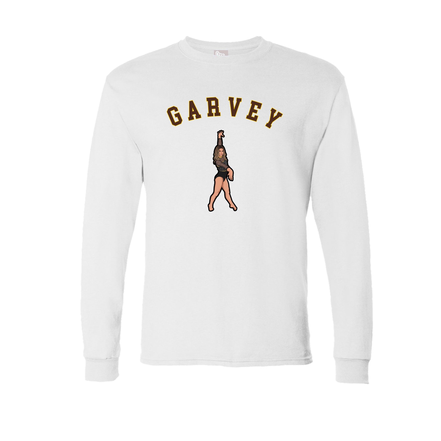 Long Sleeve Tee — Shirsey Arch in White