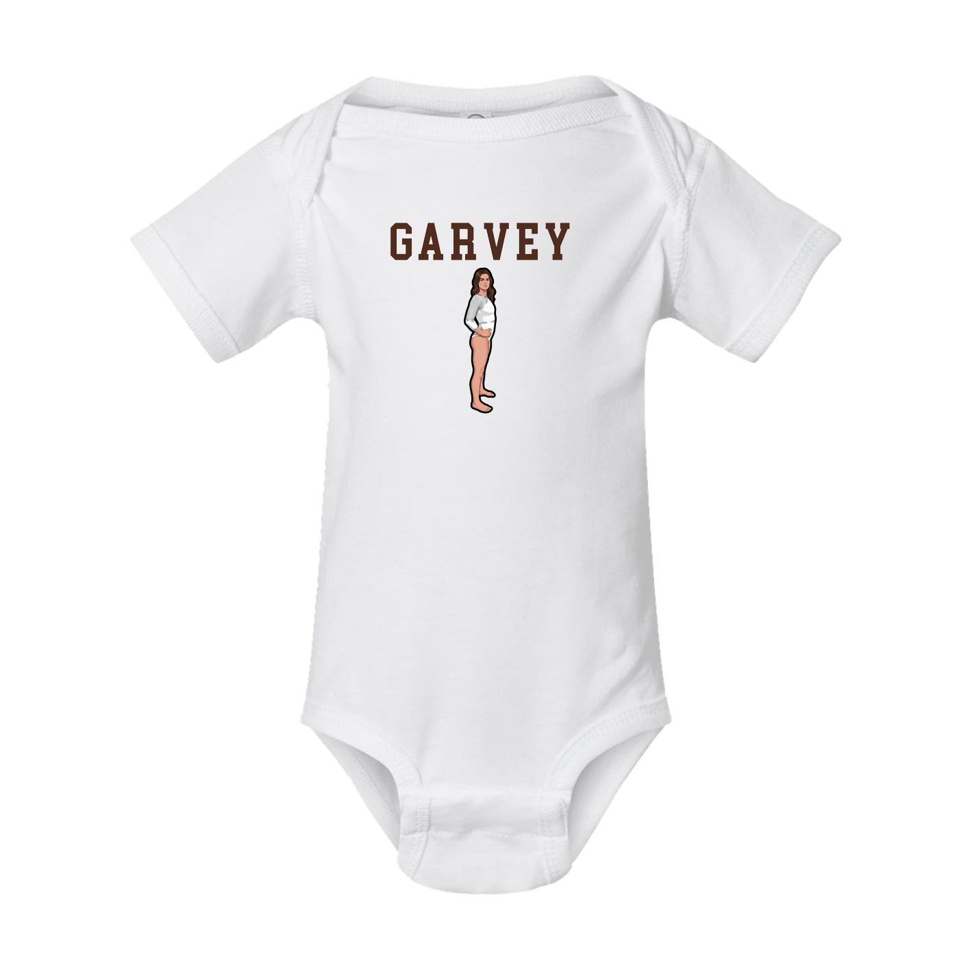 Baby Onesie — Shirsey in White